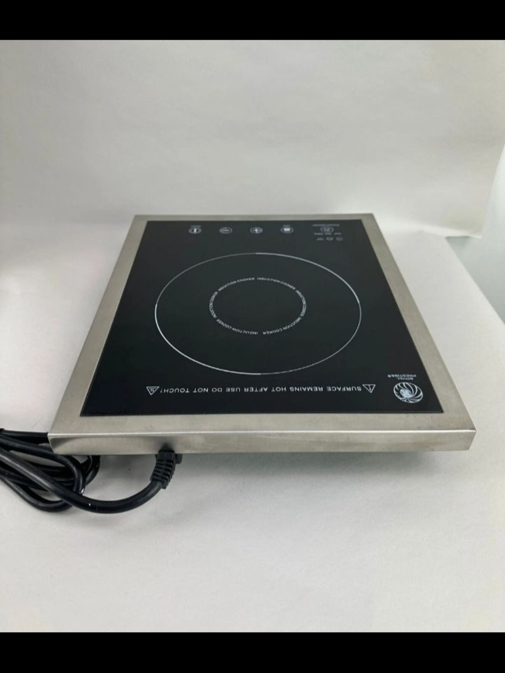 Royal Prestige Portable Black Induction Cooktop